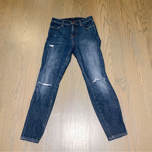 J Brand Alana distressed skinny jeans - Picture 2 of 6